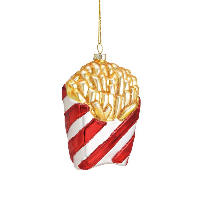 friet; patat; kerstbal; oranment; kersthanger, patazak